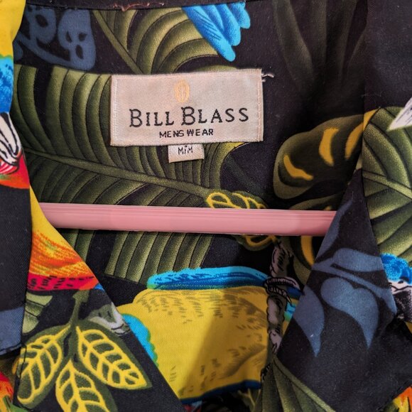 BILL BLASS Mens Hawaiin short sleeve - Picture 2 of 5